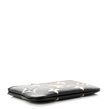 Louis Vuitton Empreinte Monogram Giant Key Pouch Black Beige 4 of 6