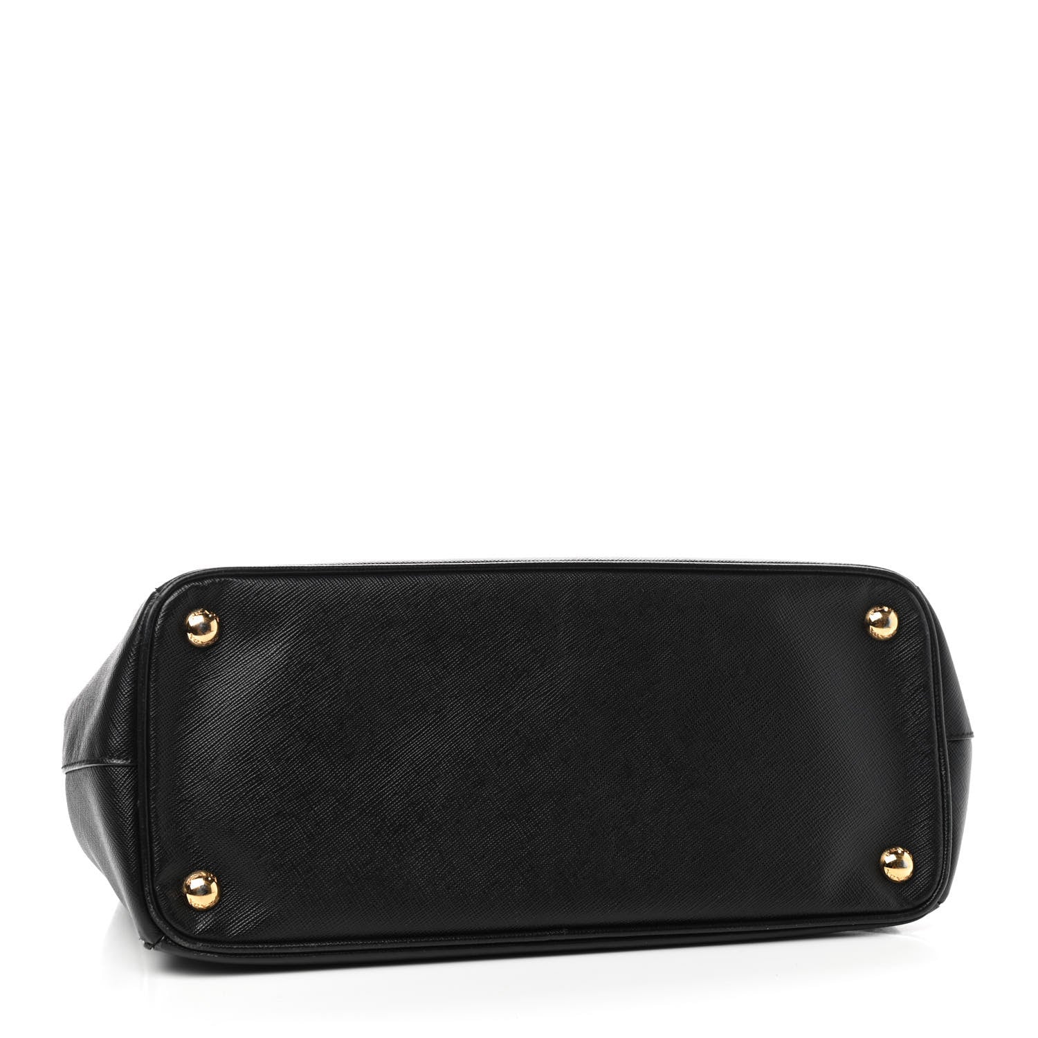 Prada Saffiano Small Galleria Double Zip Tote Black 4 of 10