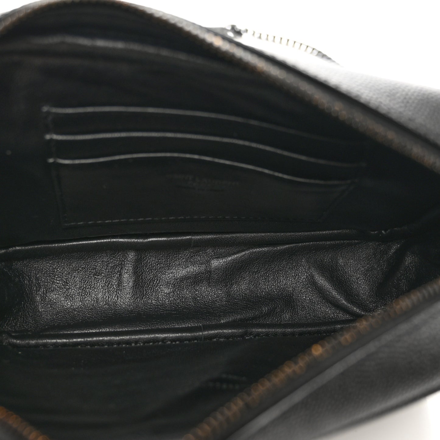 Grain De Poudre Matelasse Monochrome Monogram Mini Lou Camera Bag Black