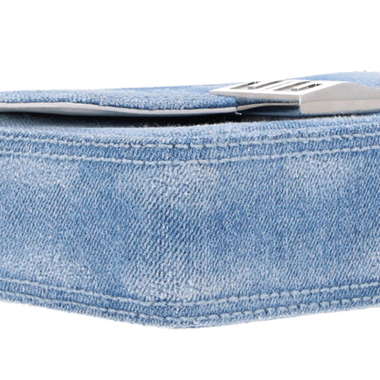 Givenchy Denim Small 4G Woven Chain Crossbody Blue 8 of 9
