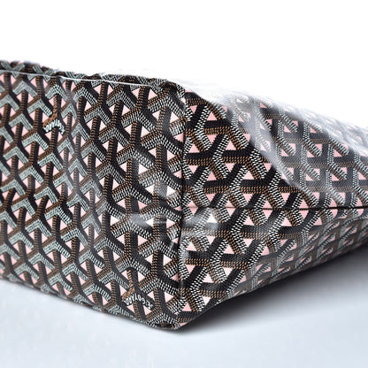Goyard Goyardine Saint Louis Claire Voie PM Black Pink 7 of 11