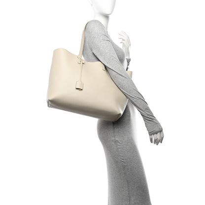 Saint Laurent Calfskin Large Shopping Tote Porcellana 2 of 17