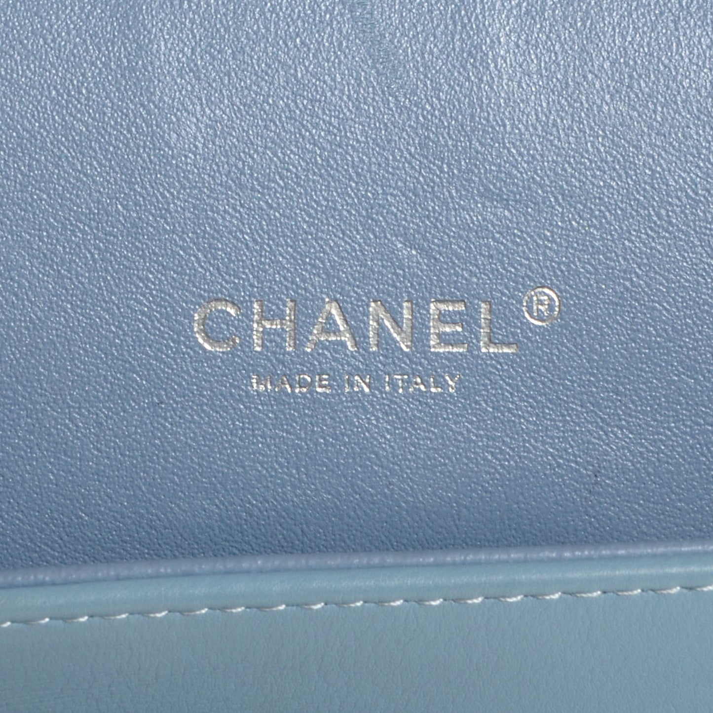 Patent Maxi Double Flap Light Blue