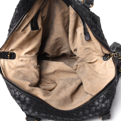 Bottega Veneta Nappa Intrecciato Maxi Convertible Tote Black 5 of 15