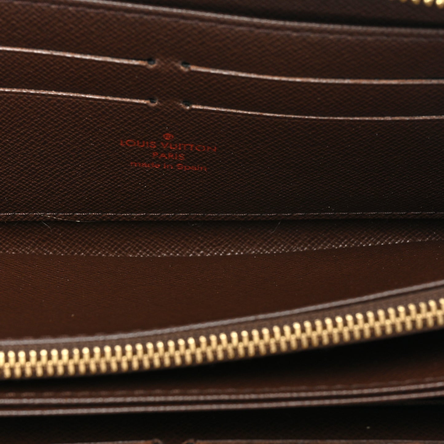 Damier Ebene Zippy Wallet