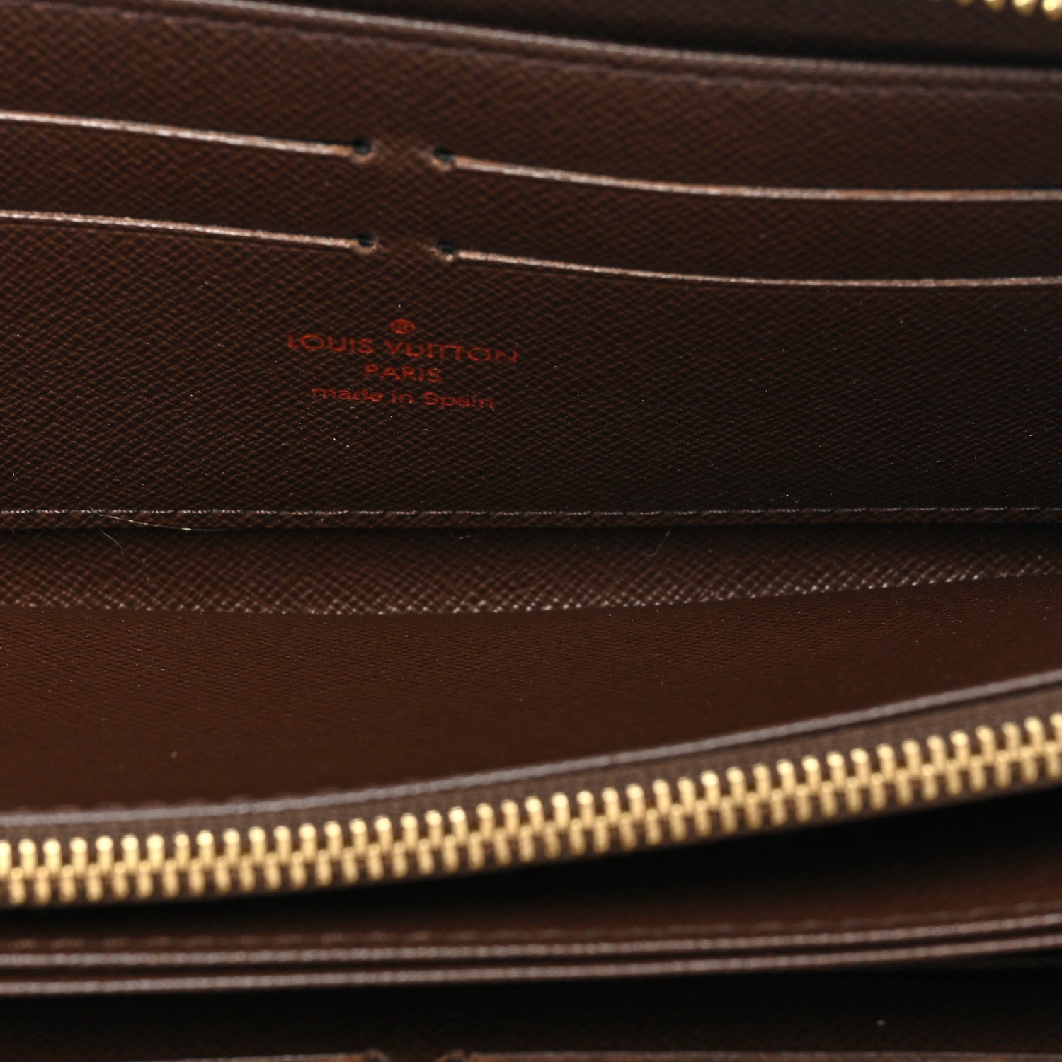 Louis Vuitton Damier Ebene Zippy Wallet 5 of 15