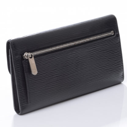 Louis Vuitton Epi Eugenie Wallet Black 4 of 7