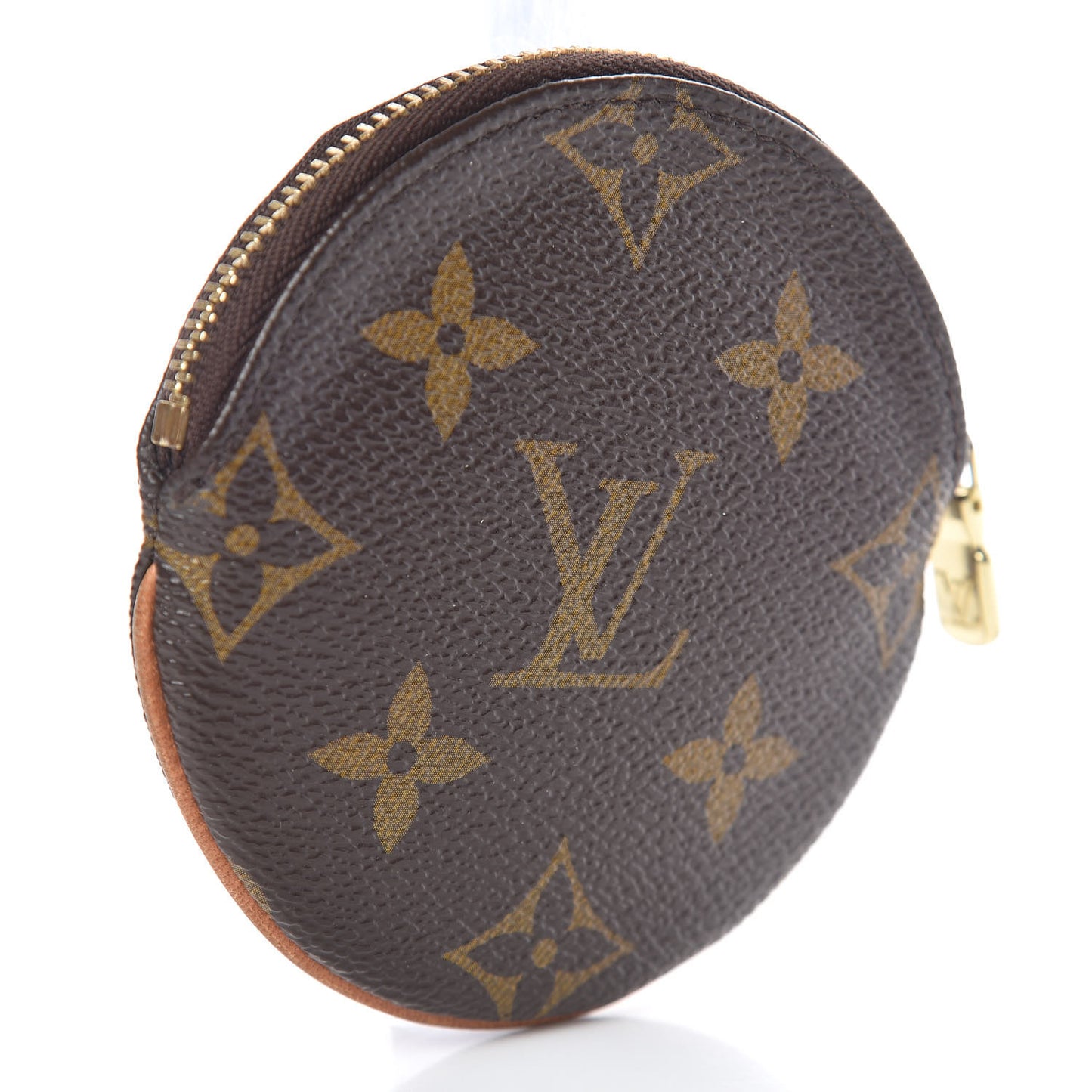 Monogram Round Coin Purse