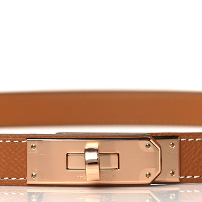 Hermes Epsom Kelly Belt Gold 2 of 6