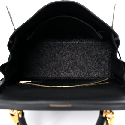 Hermes Togo Kelly Retourne 25 Black 15 of 41
