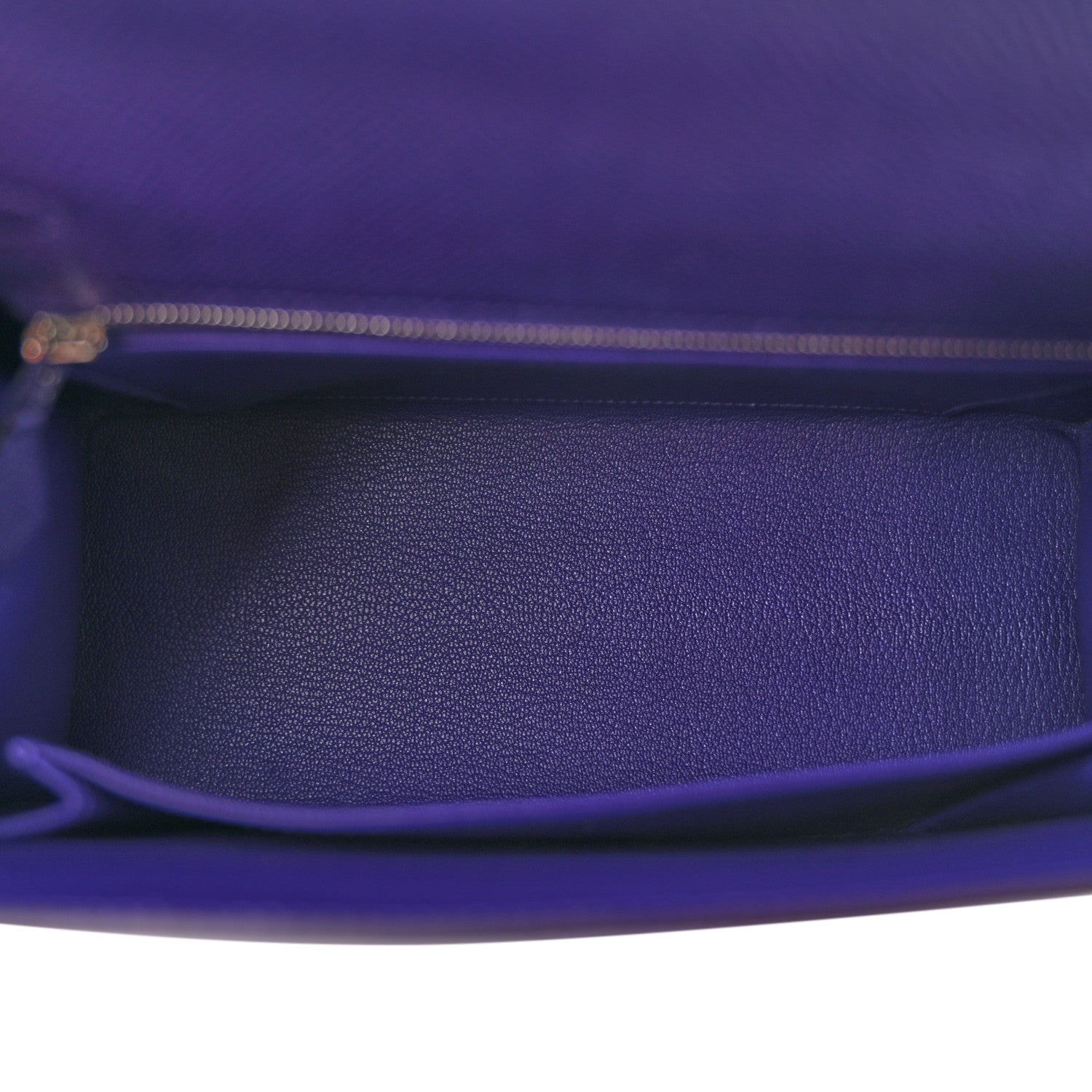 Hermes Epsom Kelly Sellier 25 Purple 9 of 20