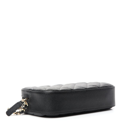 Chanel Caviar Quilted Vanity With Chain Black 4 of 11