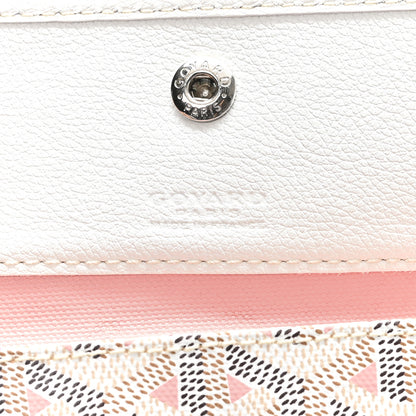 Goyard Goyardine Saint Louis Claire Voie PM White Pink 7 of 11
