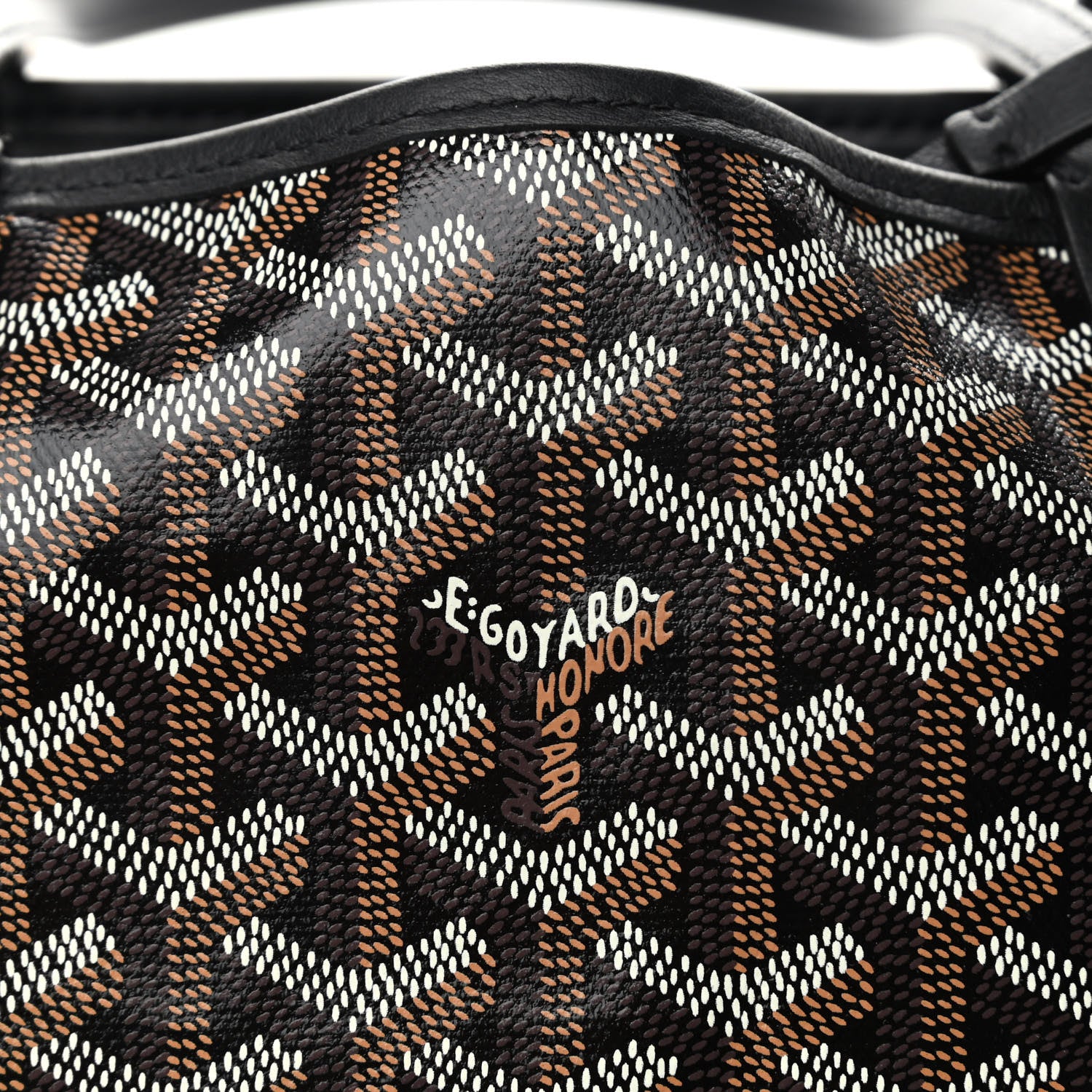 Goyard Goyardine Reversible Mini Anjou Black 10 of 14