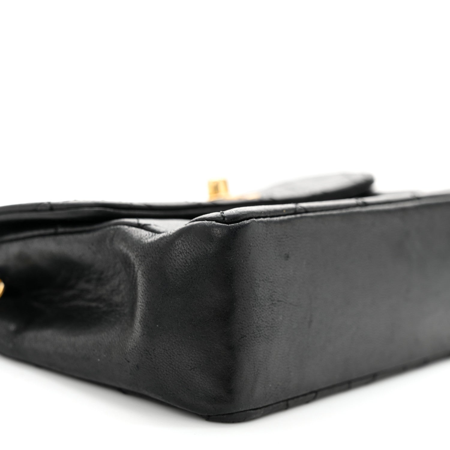 Chanel Lambskin Quilted Extra Mini Flap Black 9 of 11