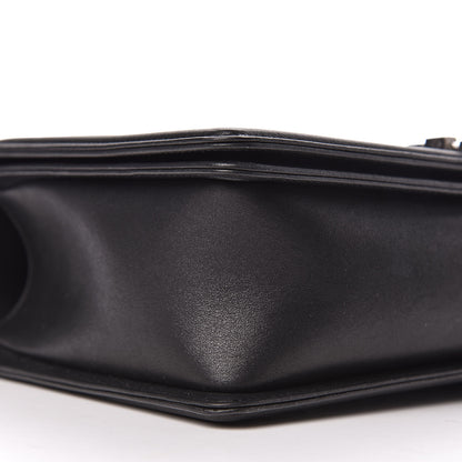 Chanel Calfskin Quilted New Medium Boy Flap Black 10 of 15