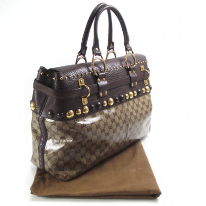Gucci Crystal Monogram Babouska Top Handle 3 of 10
