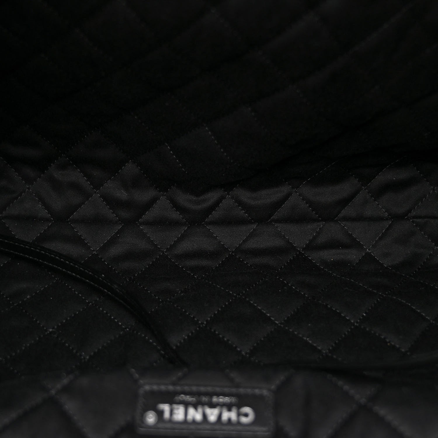 Chanel Shiny Calfskin Quilted Chanel 22 Black 6 of 13
