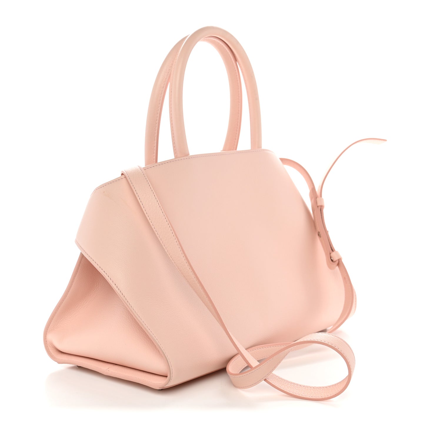 Calfskin Medium Hug Bag Nylund Pink