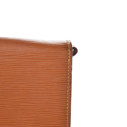 Louis Vuitton Epi Pochette Sellier Dragonne Clutch Gold 9 of 15