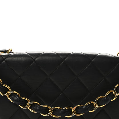Chanel Lambskin Quilted XL Jumbo Single Flap Black 8 of 10