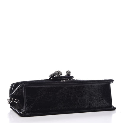 Gucci Velvet Skipper Crystal GG Monogram Small Dionysus Shoulder Bag Black Black Diamond 5 of 8