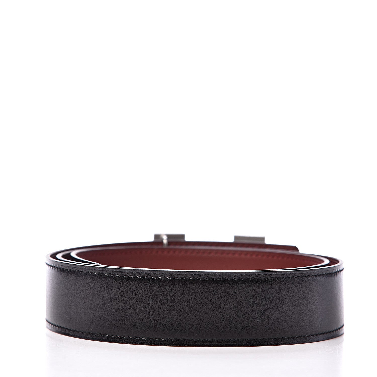 Hermes Box Swift 32mm H Belt 90 Black Rouge H 2 of 6