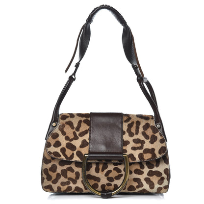 Dolce & Gabbana Pony Hair Shoulder Bag Leopard 1 of 18