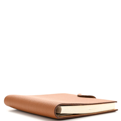 Hermes Togo Ulysse PM Notebook Cover Gold 6 of 9