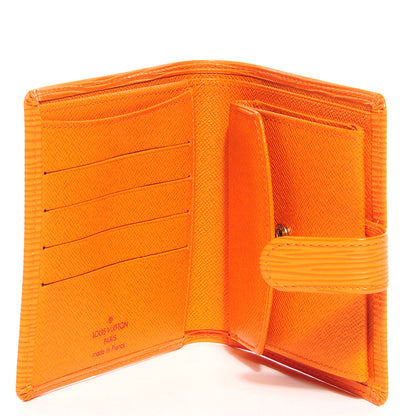 Louis Vuitton Epi Porte-Billets Compact Wallet Mandarin 6 of 8