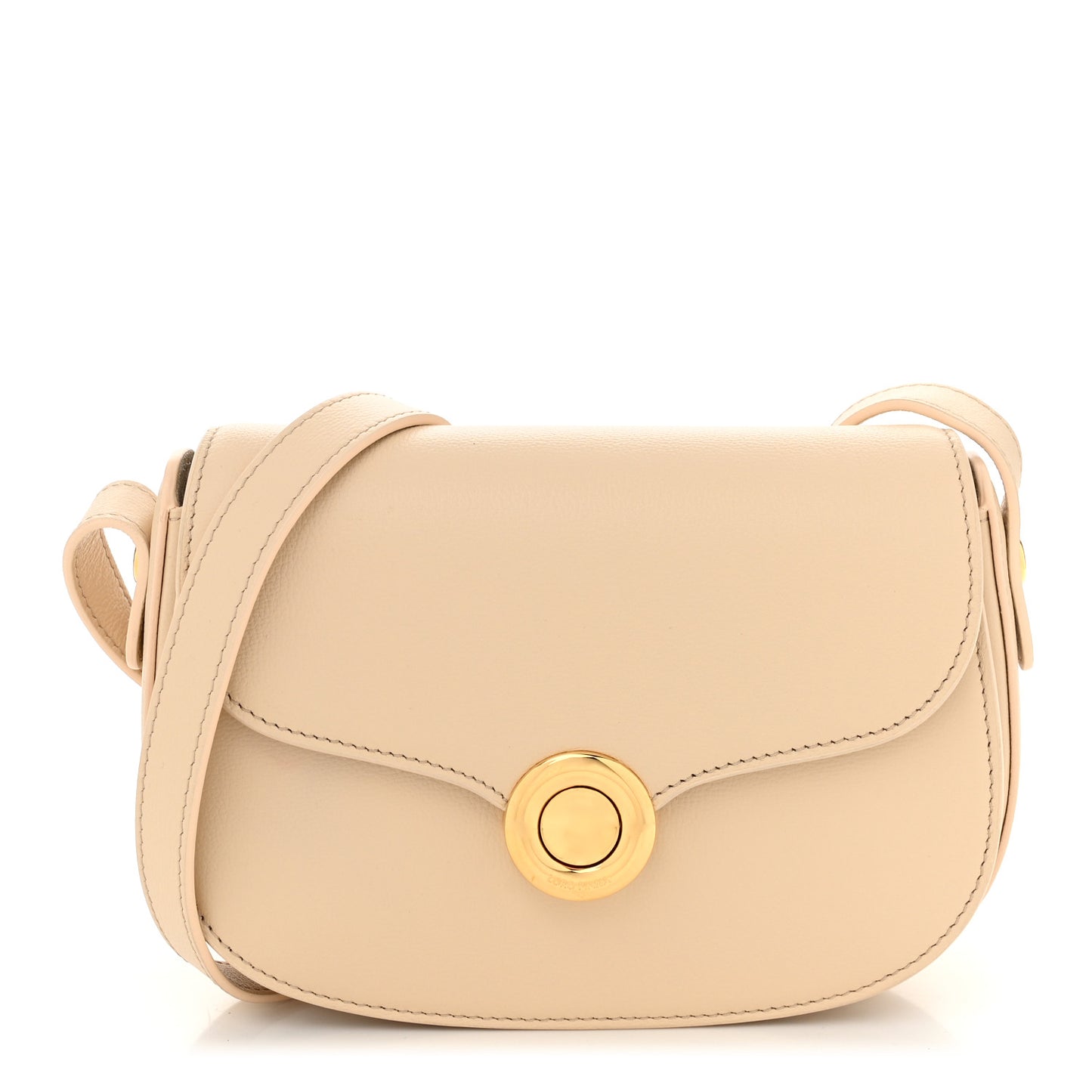 Grained Calfskin Mini Ghiera Bag Lotus Root