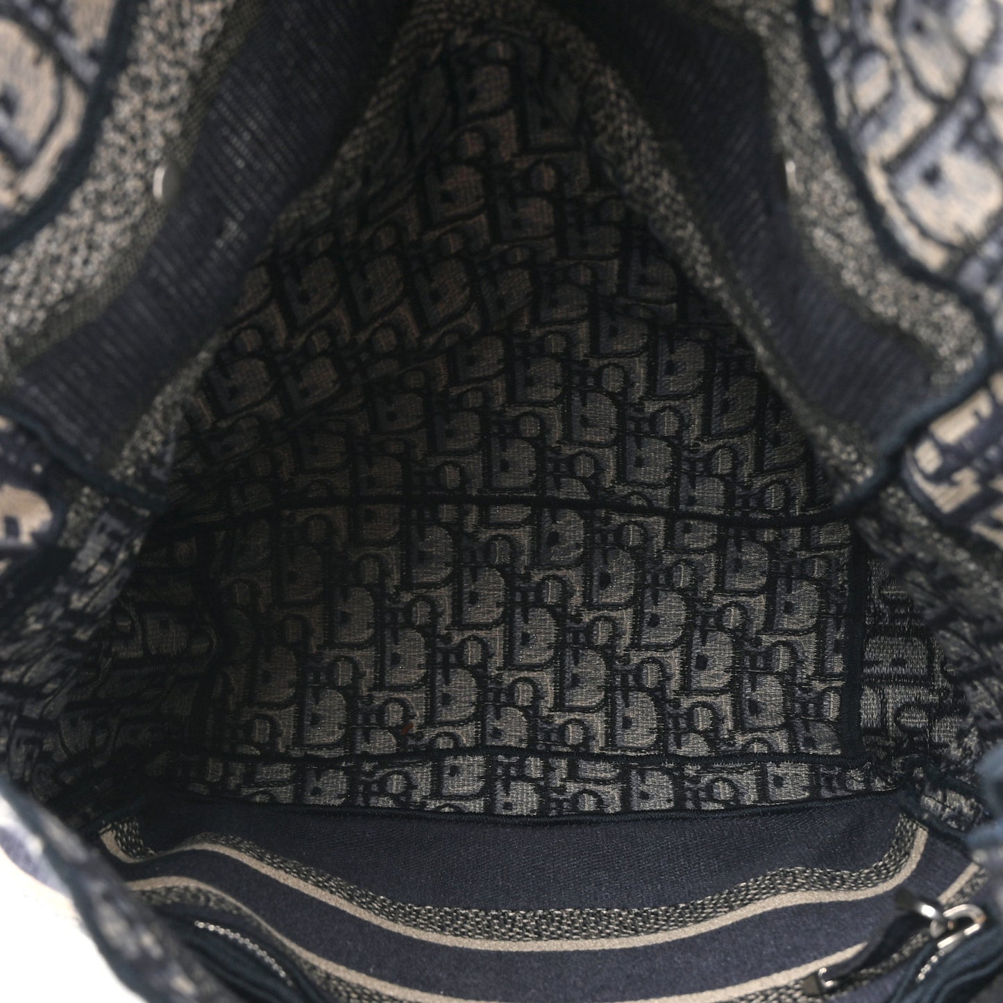 Oblique Backpack Blue White