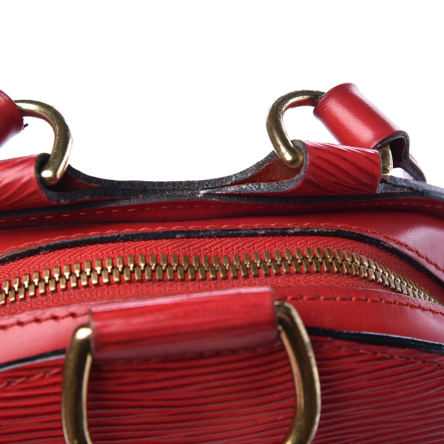 Louis Vuitton Epi Mabillon Backpack Castillan Red 9 of 11