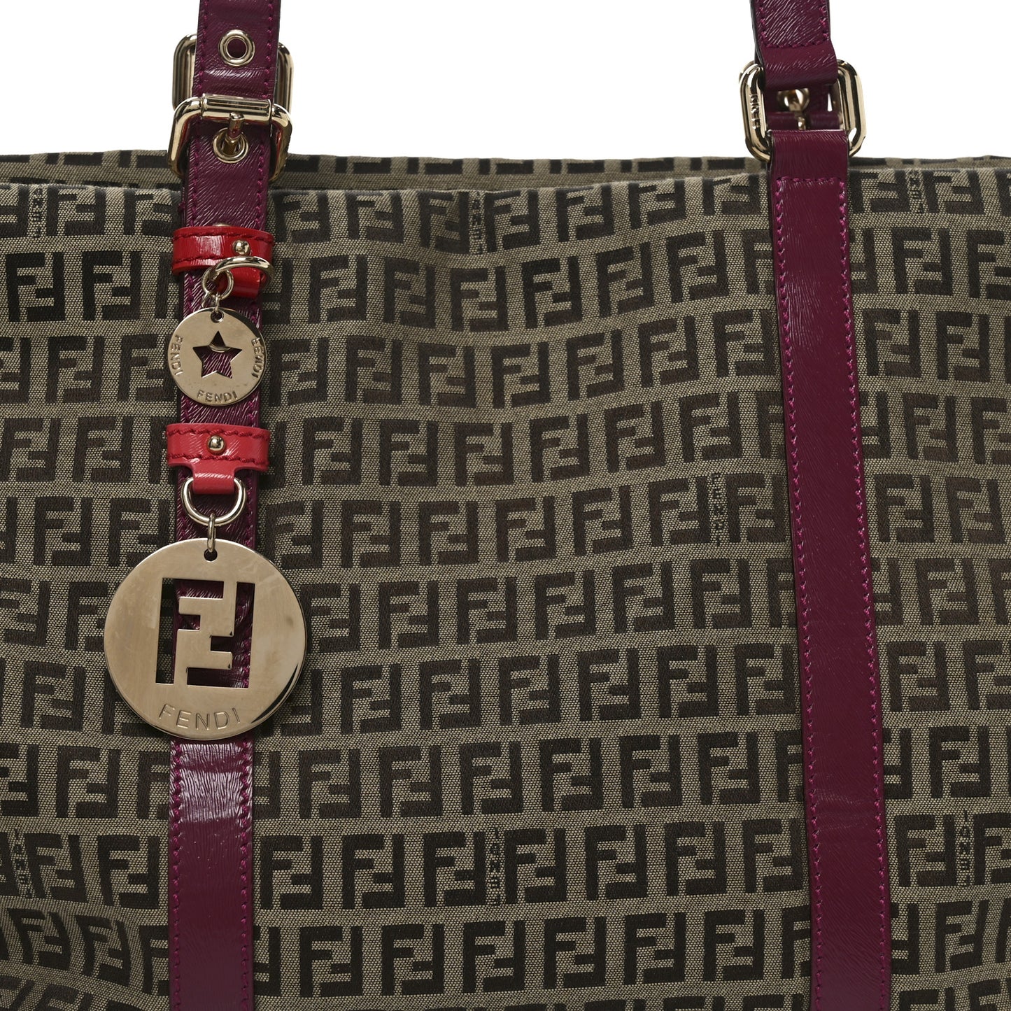 Zucchino Charm Large Shopper Tote Tobacco Amarena