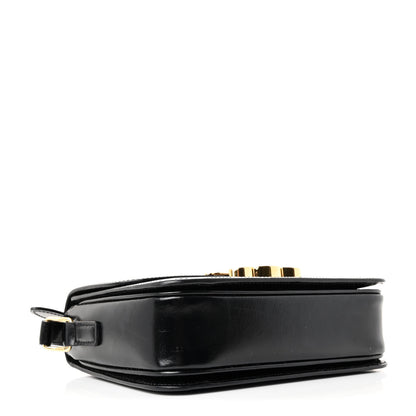 Celine Shiny Calfskin Teen Triomphe Black 4 of 13