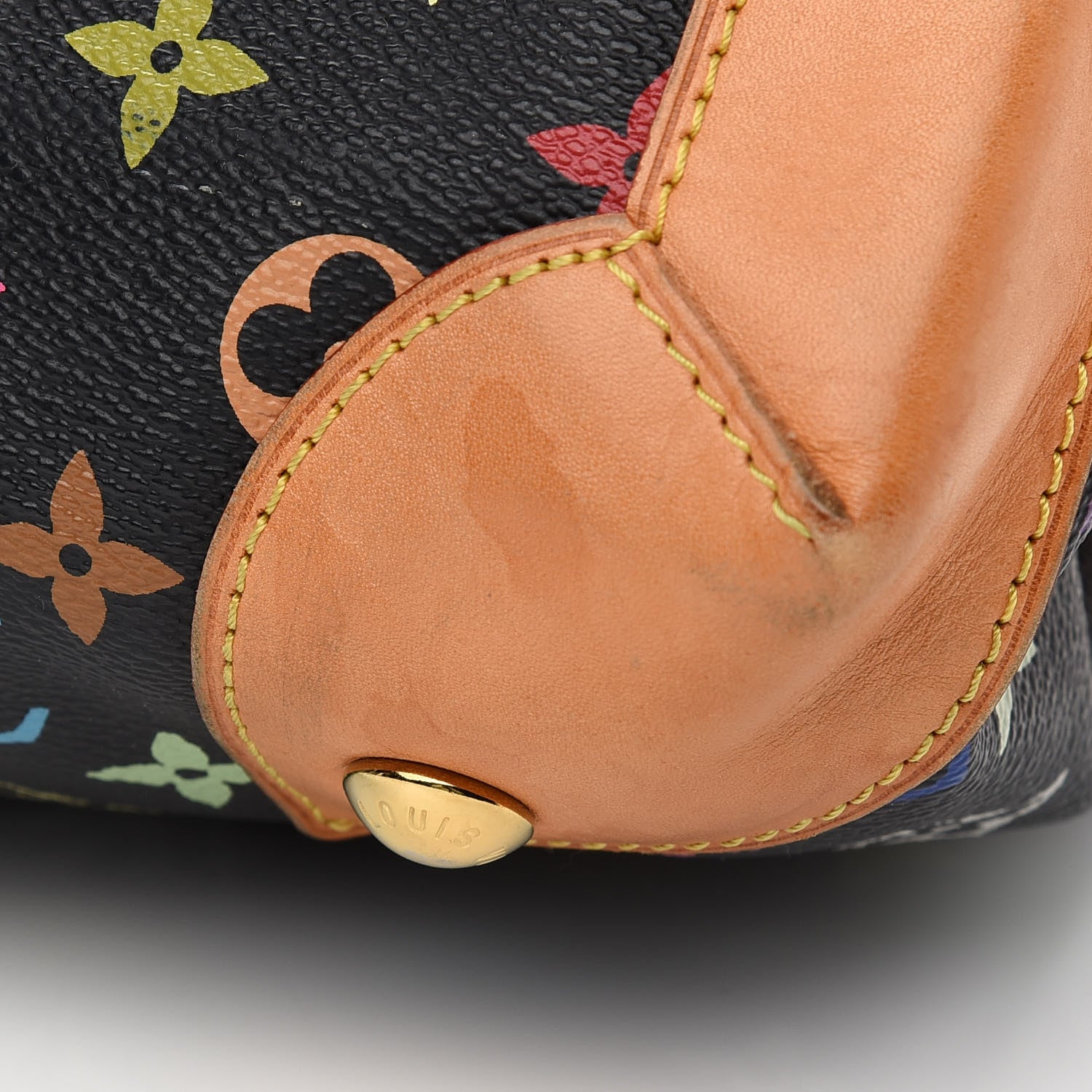 Louis Vuitton Monogram Multicolor Ursula Black 9 of 9