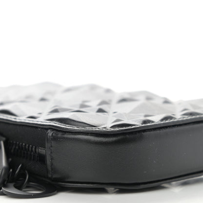 Christian Dior Calfskin Cannage Diamond Cannage Phone Holder Black 9 of 10
