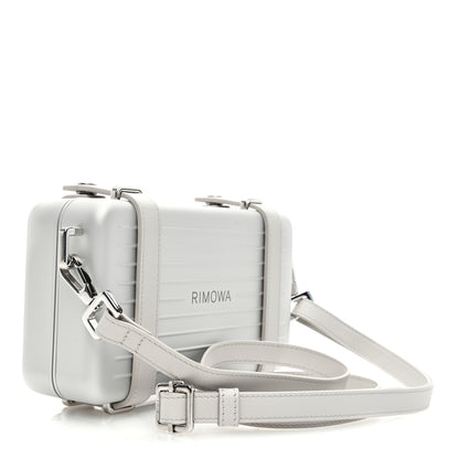 Christian Dior X RIMOWA Aluminum Personal Clutch On Strap Silver 3 of 12