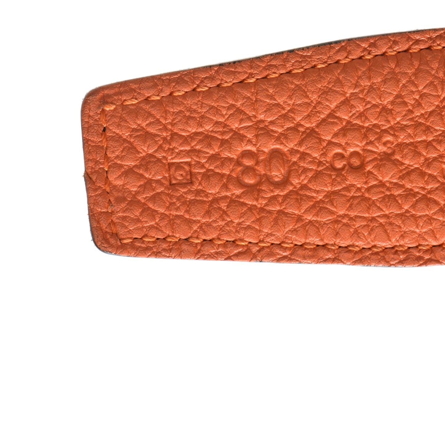 Togo Box 32mm H Belt 80 Orange Black