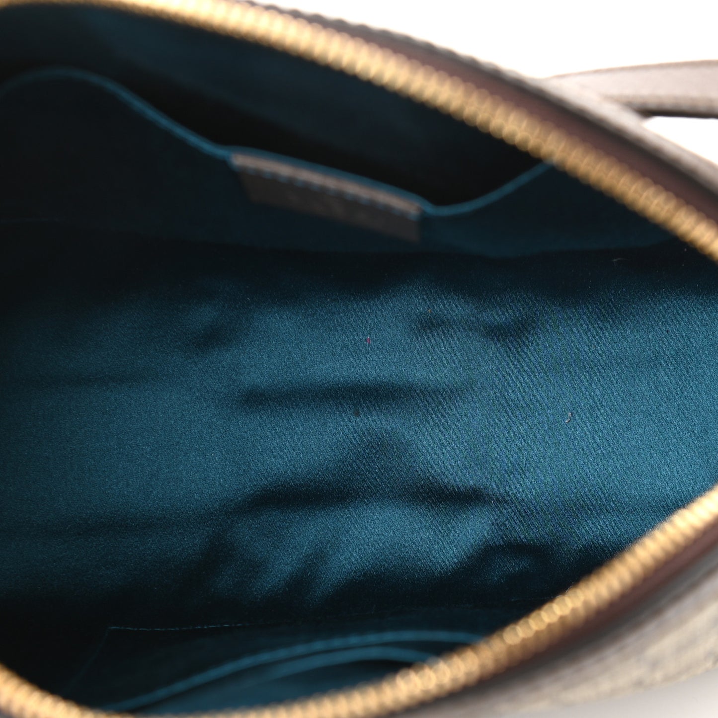 GG Supreme Monogram Textured Dollar Calfskin Web Small Ophidia Dome Shoulder Bag Beige Ebony New Acero