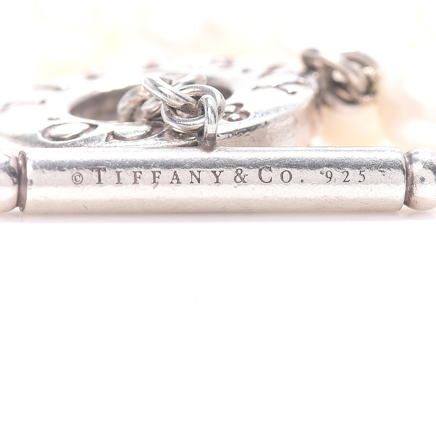 Sterling Silver Pearl Toggle Bracelet