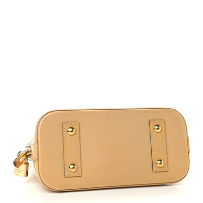 Louis Vuitton Vernis Alma BB Noisette 4 of 11