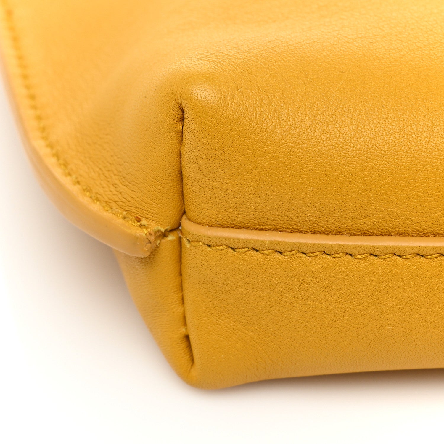 Saint Laurent Calfskin Mini Suzanne Hobo Saffran 11 of 12