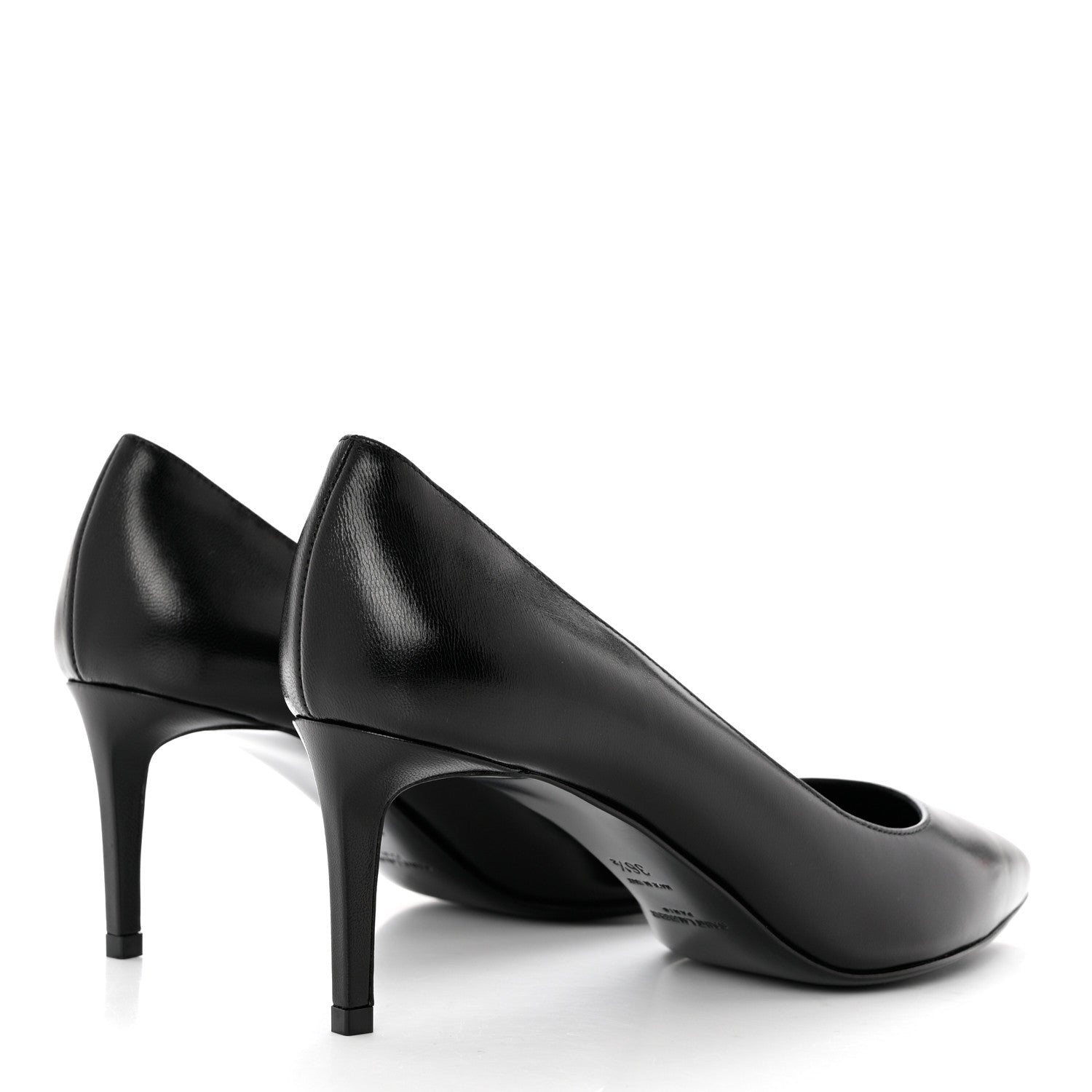 Saint Laurent Calfskin Anja 85 Pumps 36.5 Black 4 of 9