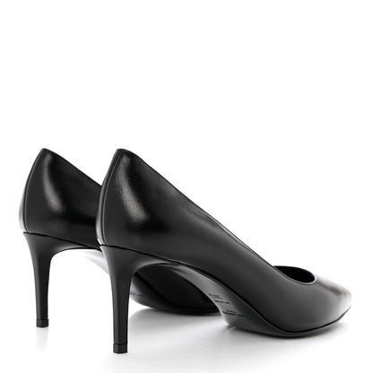 Saint Laurent Calfskin Anja 85 Pumps 36.5 Black 4 of 9