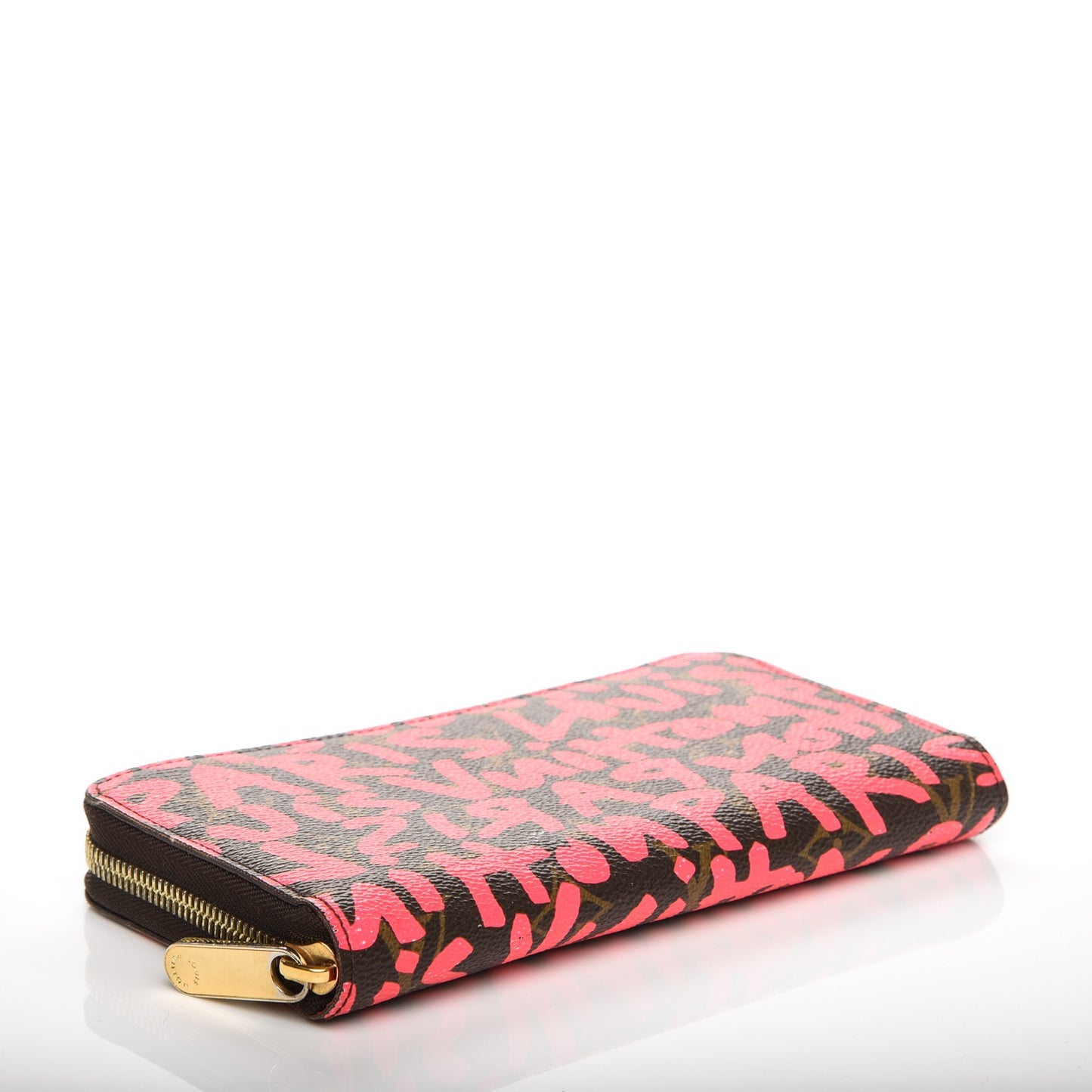 Monogram Graffiti Zippy Wallet Fuchsia