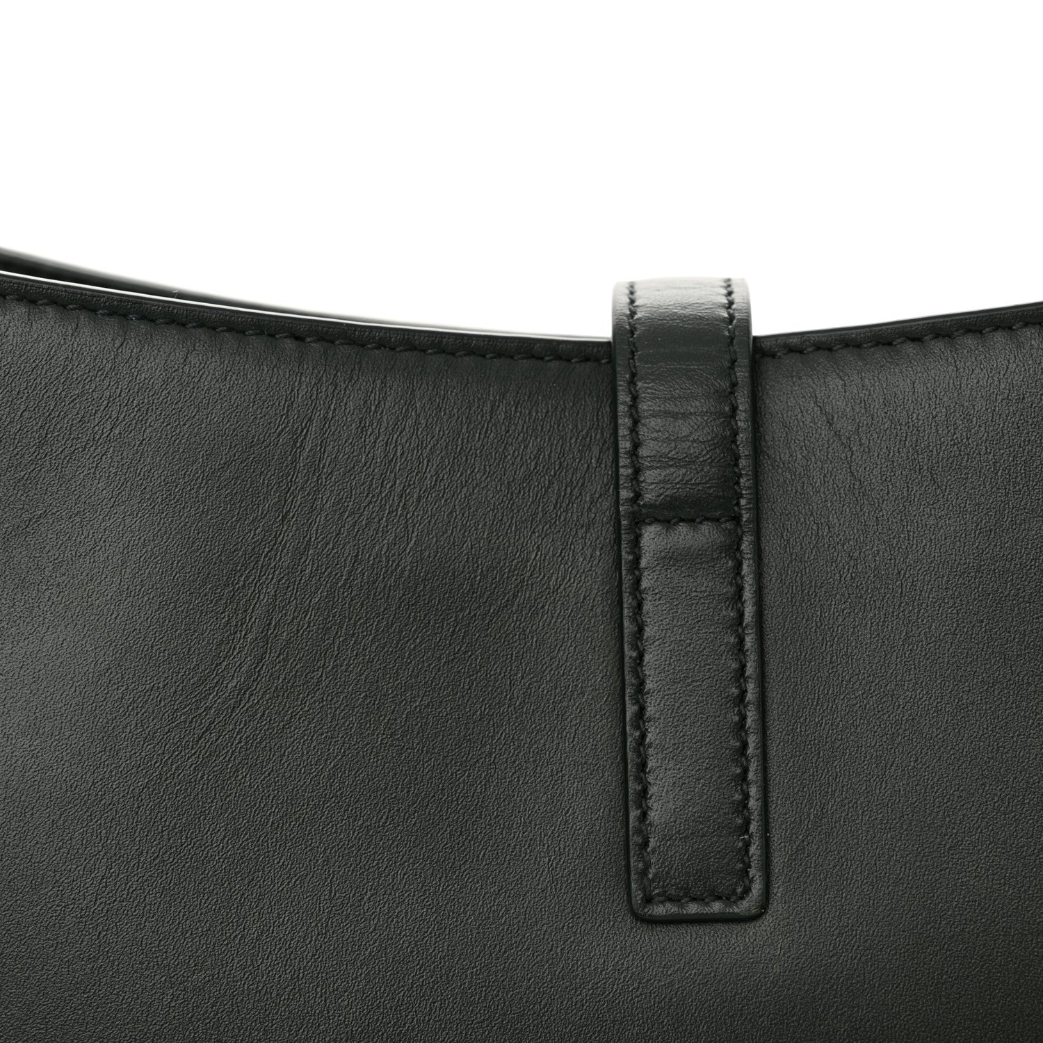 Saint Laurent Smooth Calfskin Le 5 A 7 Hobo Vert Fonce 13 of 13