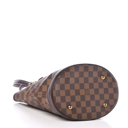 Louis Vuitton Damier Ebene Marais Bucket 23 5 of 15