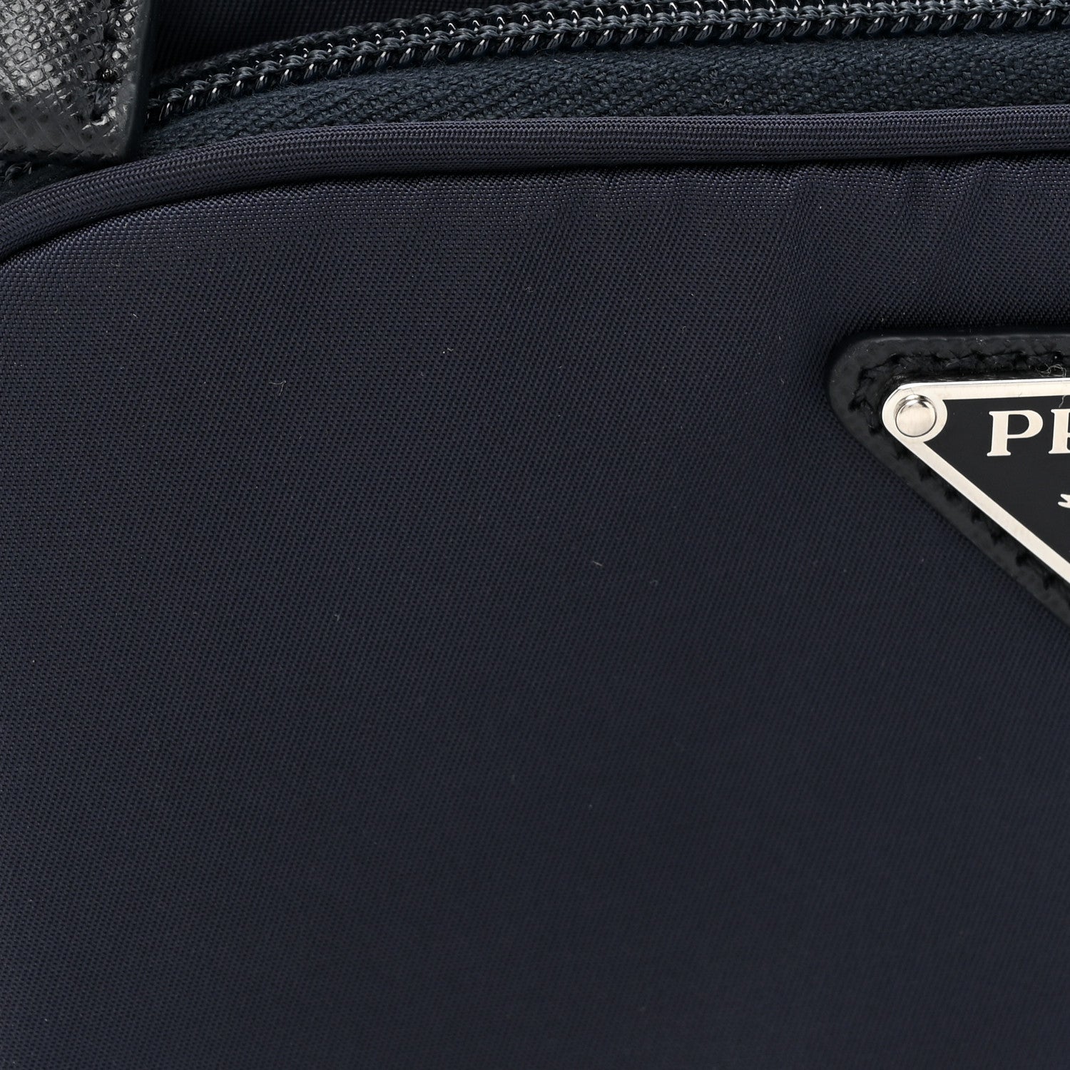 Prada Re-Nylon Saffiano Belt Bag Navy 8 of 11