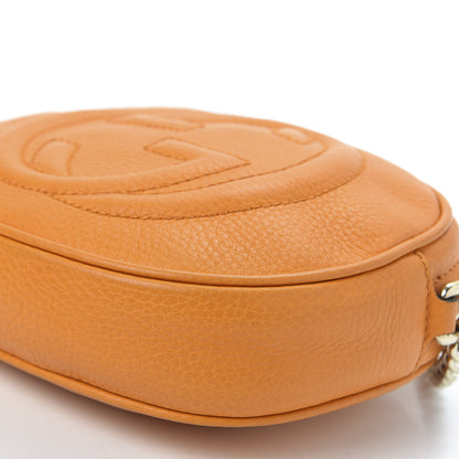 Gucci Cellarius Calfskin Mini Soho Chain Bag Curcuma 6 of 9